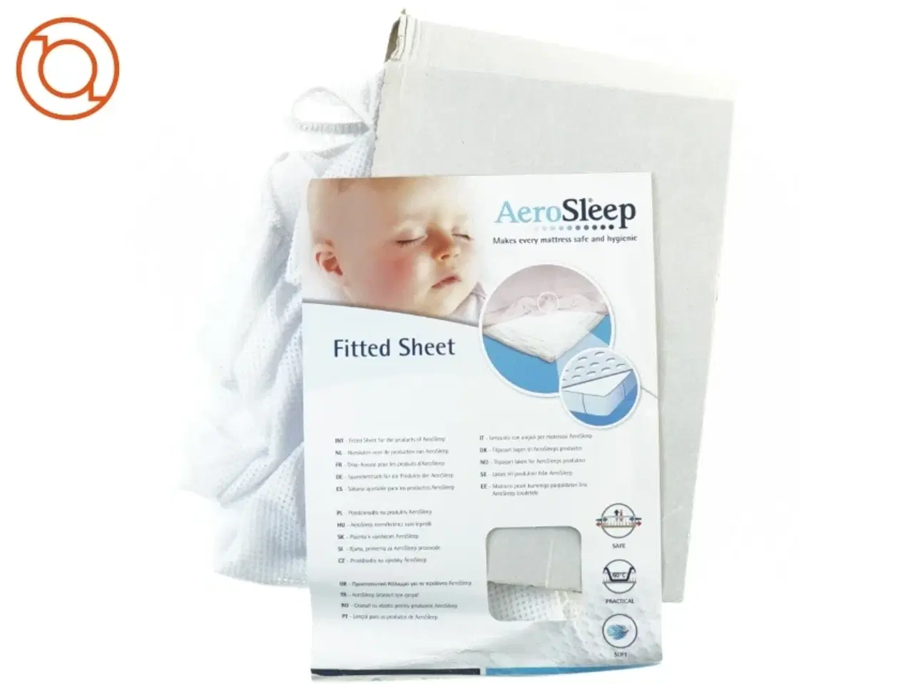 Billede 2 - Fitted sheet fra Aerosleep (str. 70 x 140 cm)
