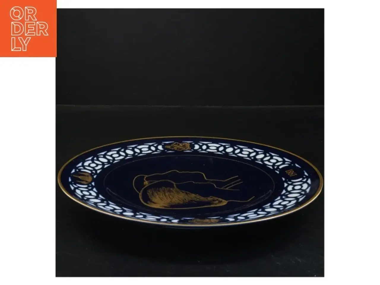 Billede 2 - Royal Commemorative Plate fra B&G Copenhagen Porcelain (str. Ø 27 cm)