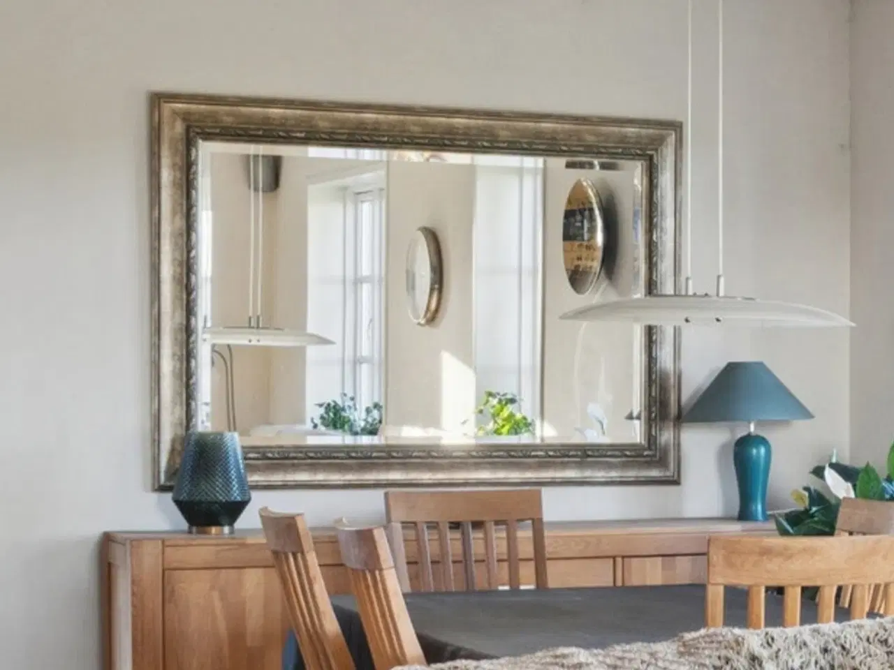 Billede 2 - Stort væg spejl