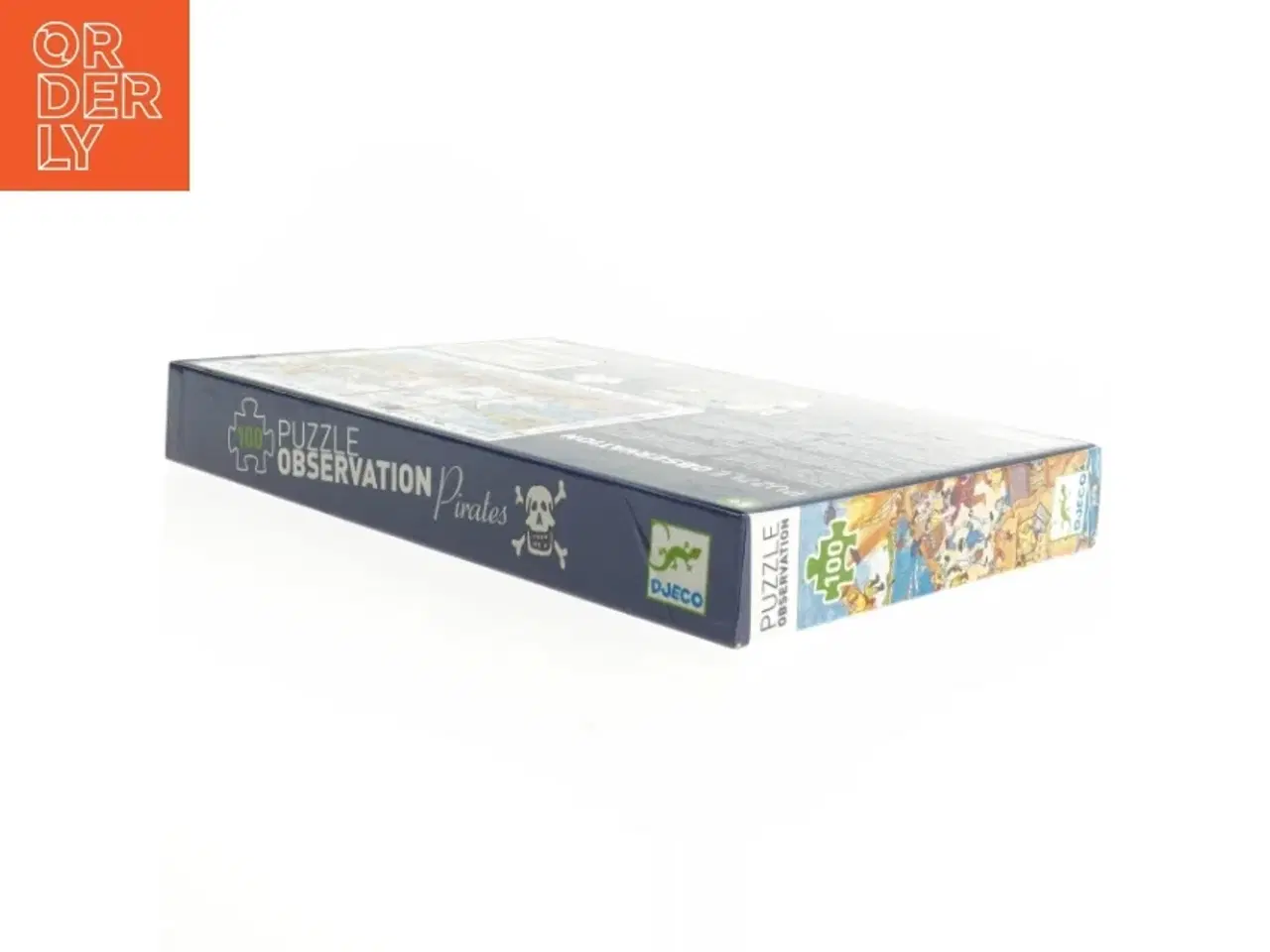 Billede 4 - Pirat puslespil 100 brikker fra DJECO (str. 61 x 38 cm)
