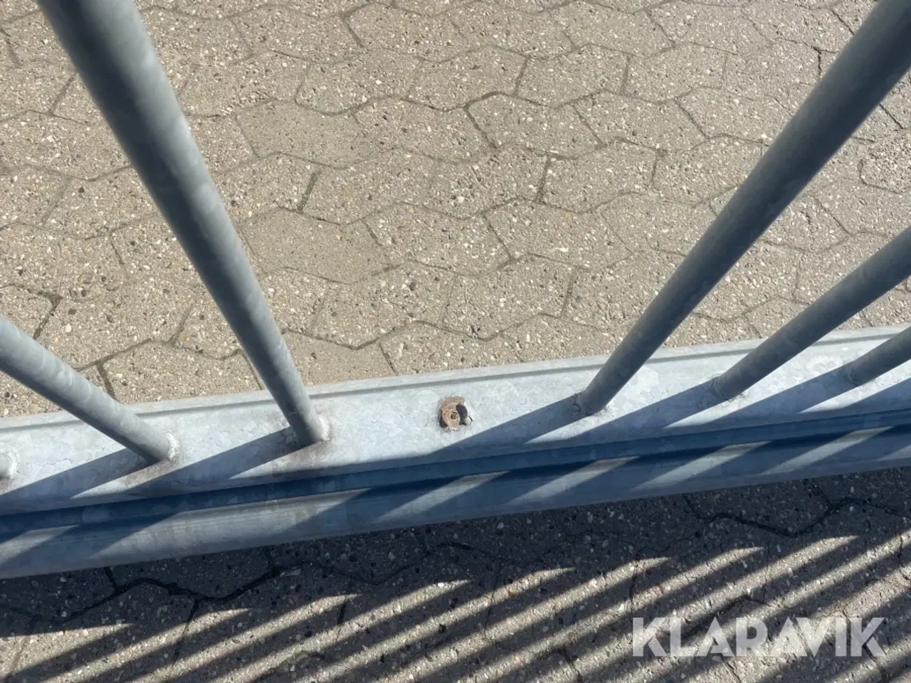 Billede 6 - Skydeport galvaniseret 10 meter