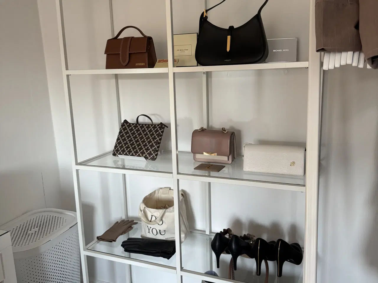 Billede 3 - Hvid metal reol 