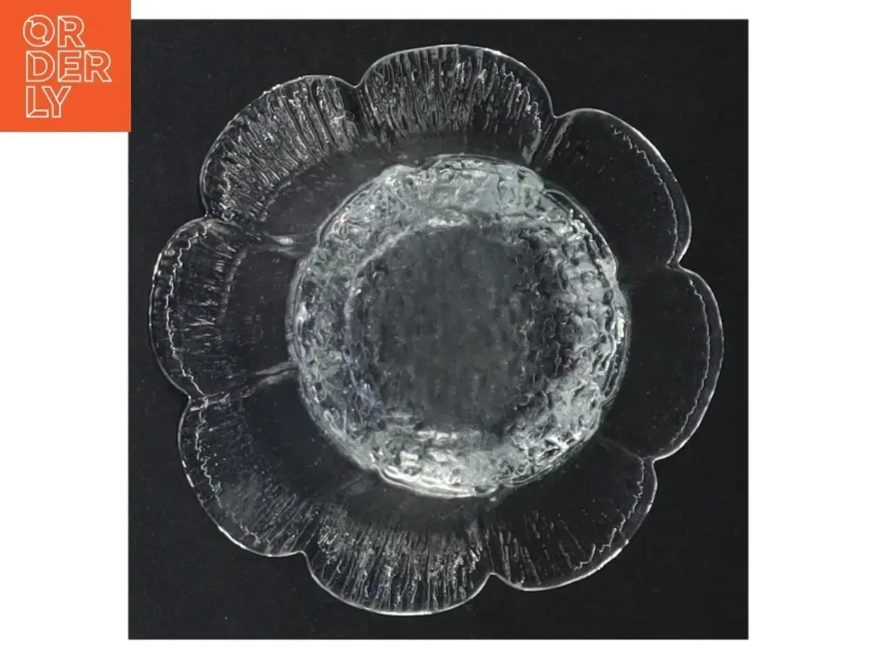 Billede 4 - Holmegaard Glasstage til fyrfadslys (str. Ø 10 cm)