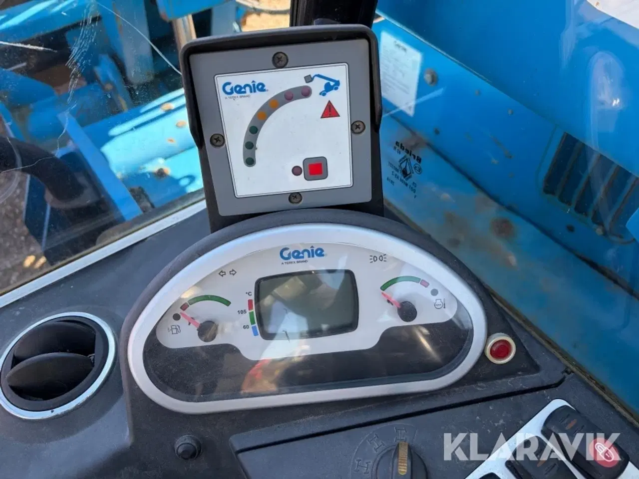 Billede 8 - Teleskoplæsser Genie GTH-2506 2500kg - med skovl og gafler