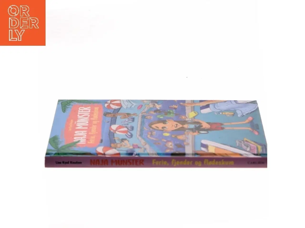 Billede 2 - Naja Münster - ferie, fjender og flødeskum af Line Kyed Knudsen (Bog)