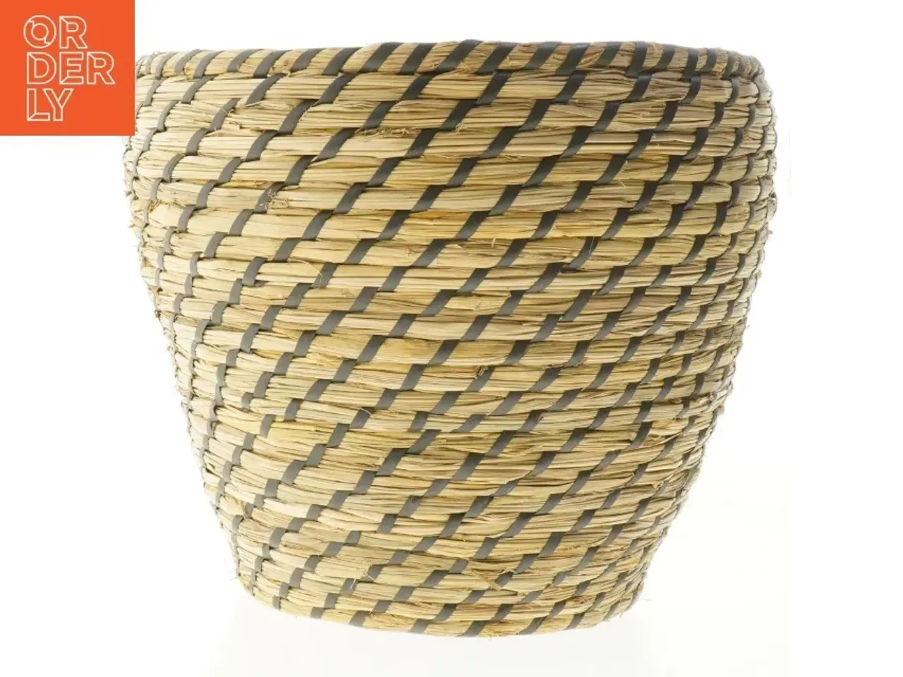 Billede 2 - Rund kurv (str. Ø. 28 cm. længde, 27 cm)