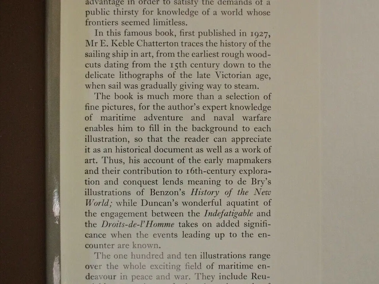Billede 3 - old ship prints, by e. keble chatterton, emne: kun