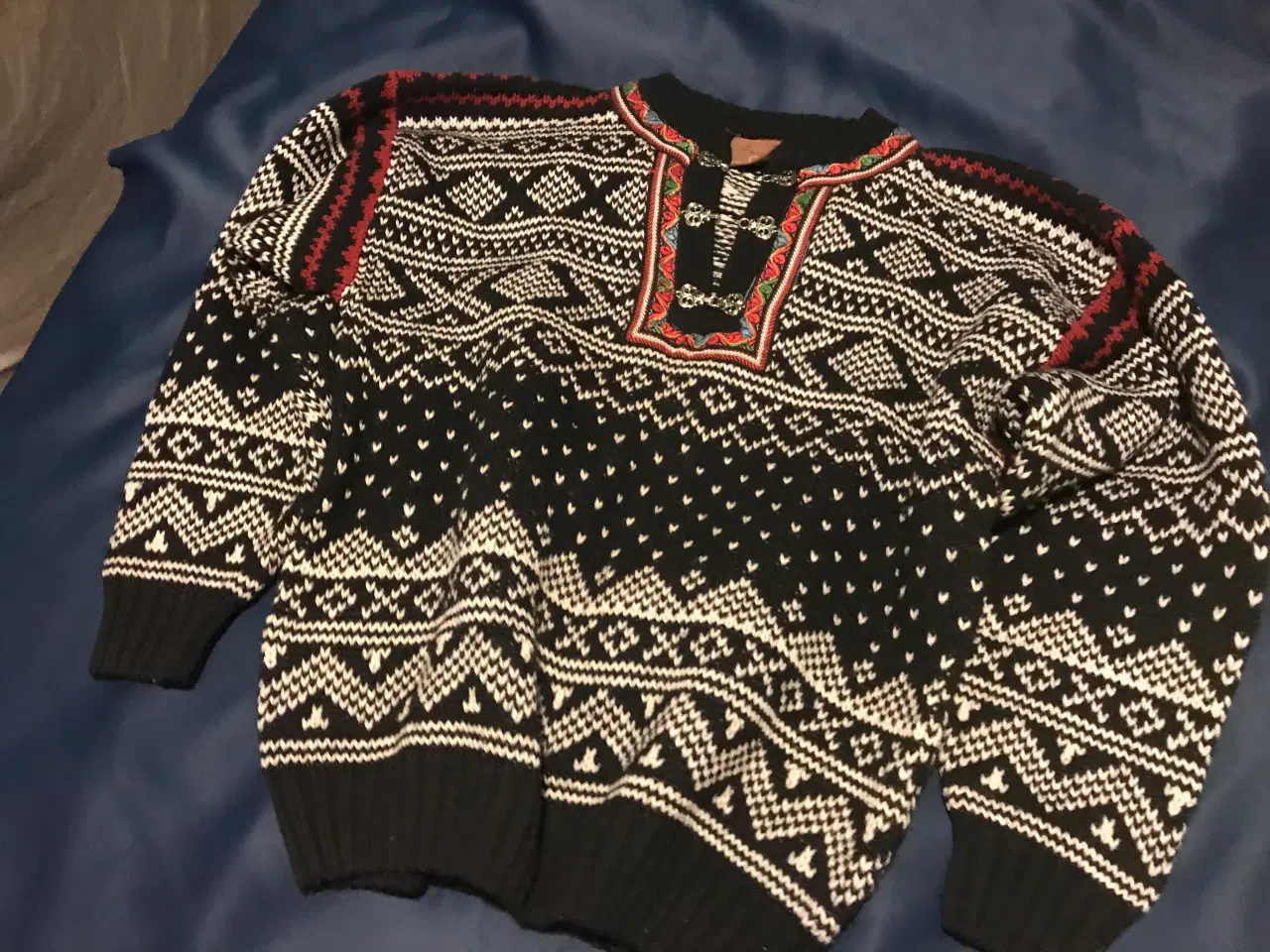 Billede 5 - Sweater, Norske Uld striktrøjer Pullover, str. L