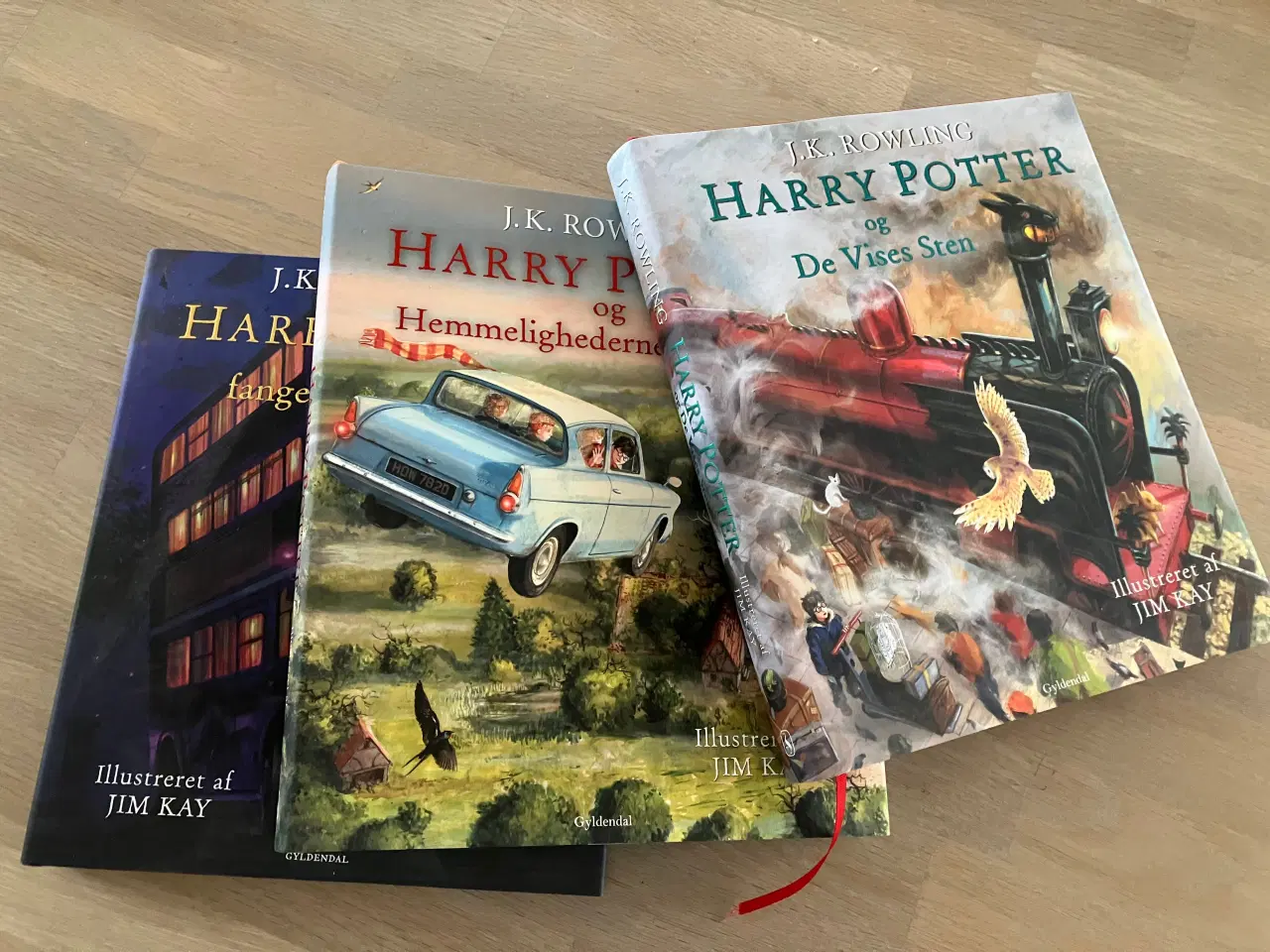 Billede 1 - Illustrerede Harry Potter-bøger