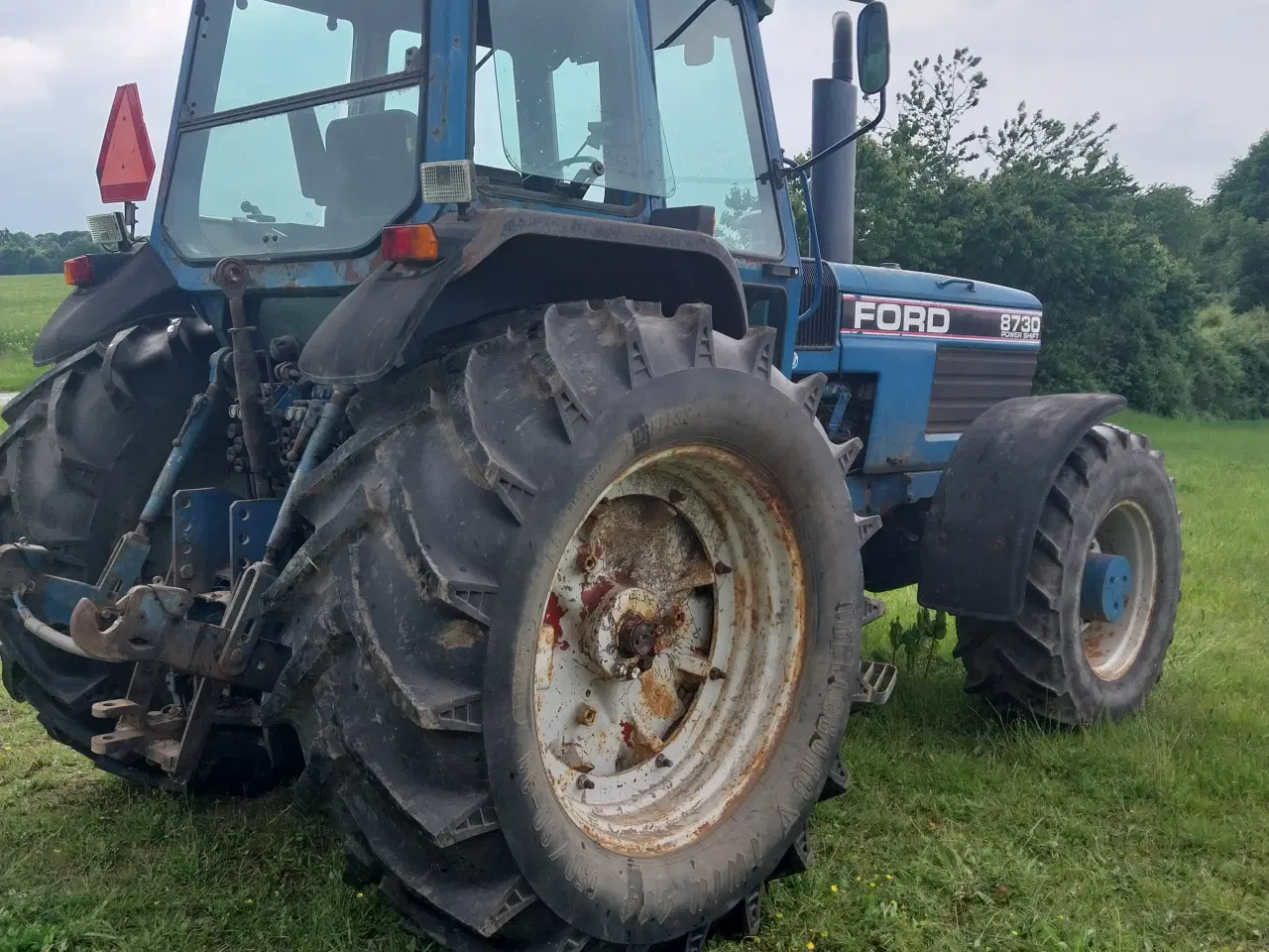 Billede 5 - Ford 8730 M. Ny renoveret motor. 
