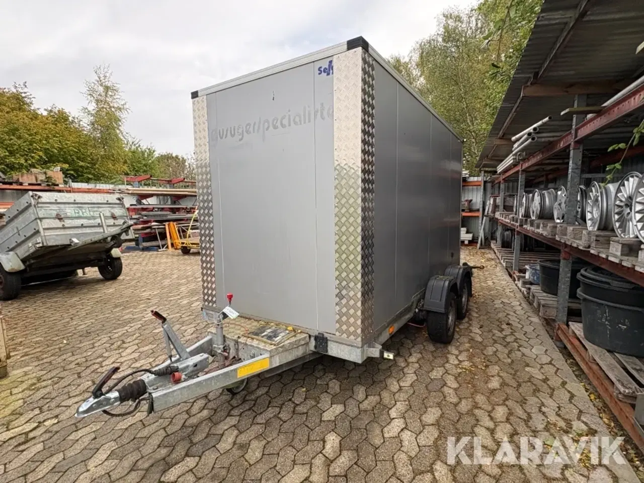 Billede 1 - Maskintrailer Vezeko R2B2X med tip