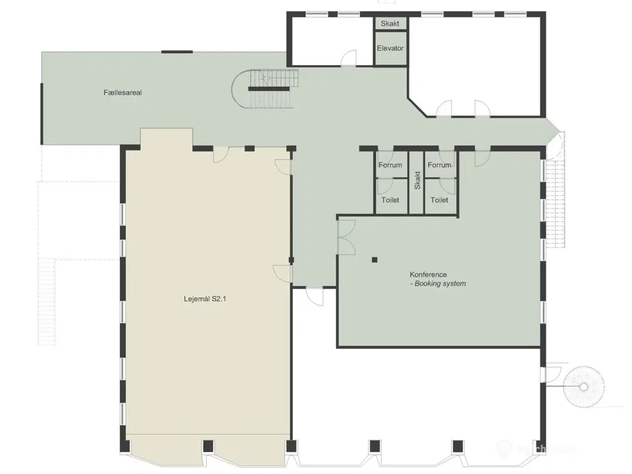 Billede 5 - Nyrenoveret lejemål på Odense Havn