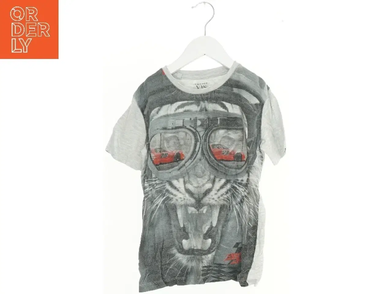Billede 1 - T-shirt med tigerprint fra VRS (str. 140)