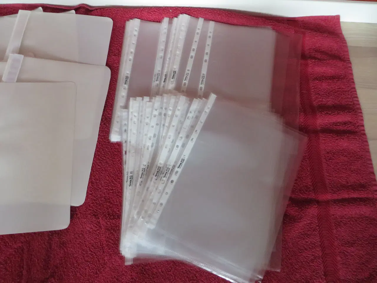 Billede 4 - Plastlomme i formatet A4 / Universalmapper hvid