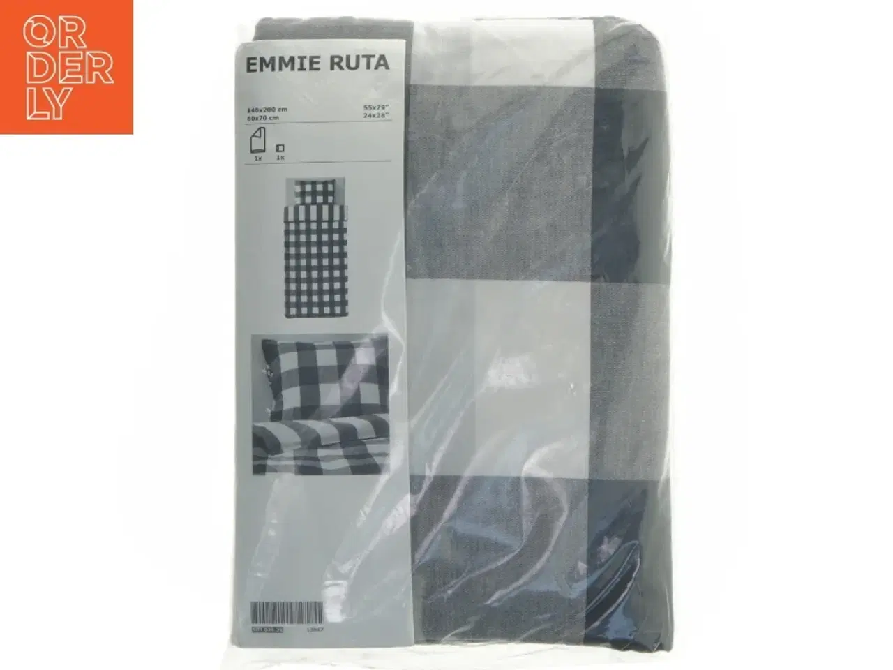 Billede 1 - Sengetøj i blødt 100 % bomuld - 1 af 2 ens sæt (str. 140x200 og 60x70 cm)