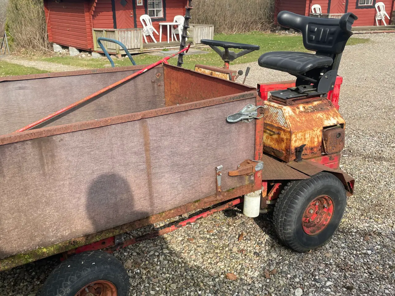 Billede 1 - Farmertruck kirkegårdstraktor