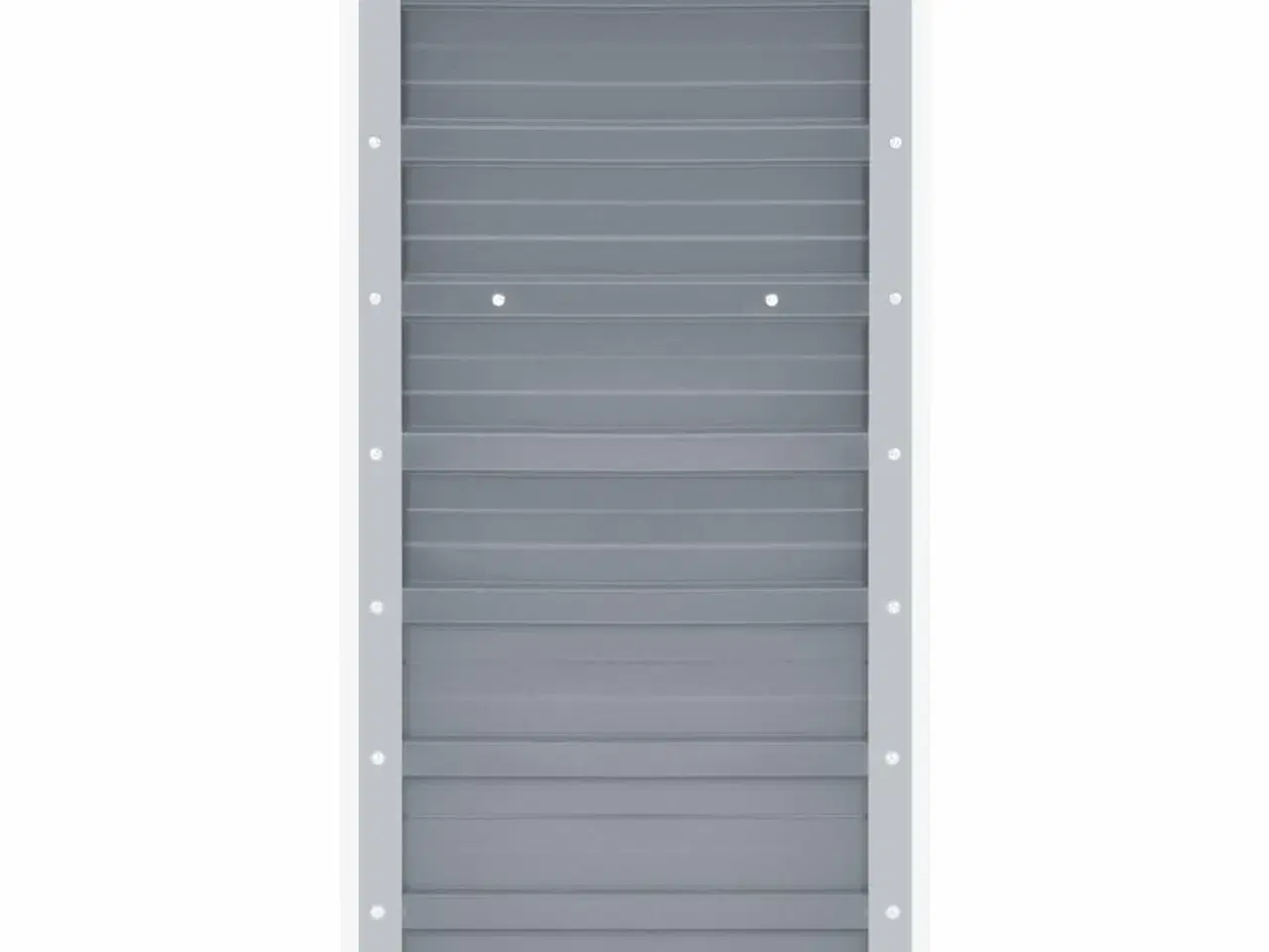 Billede 4 - Højbed 160x40x77 cm galvaniseret stål grå