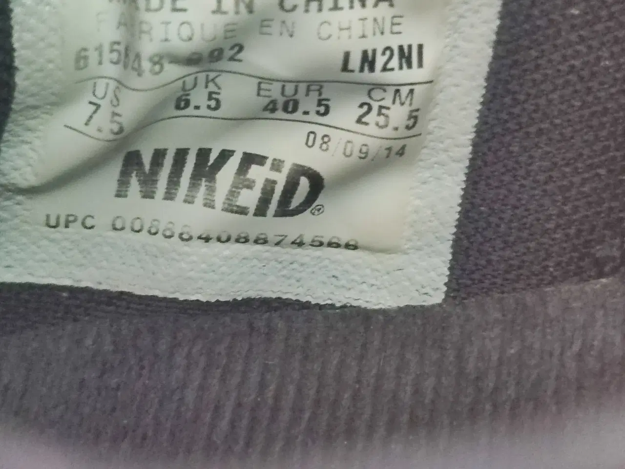 Billede 6 - Nike løbesko str 40,5 rød, 25,5 cm