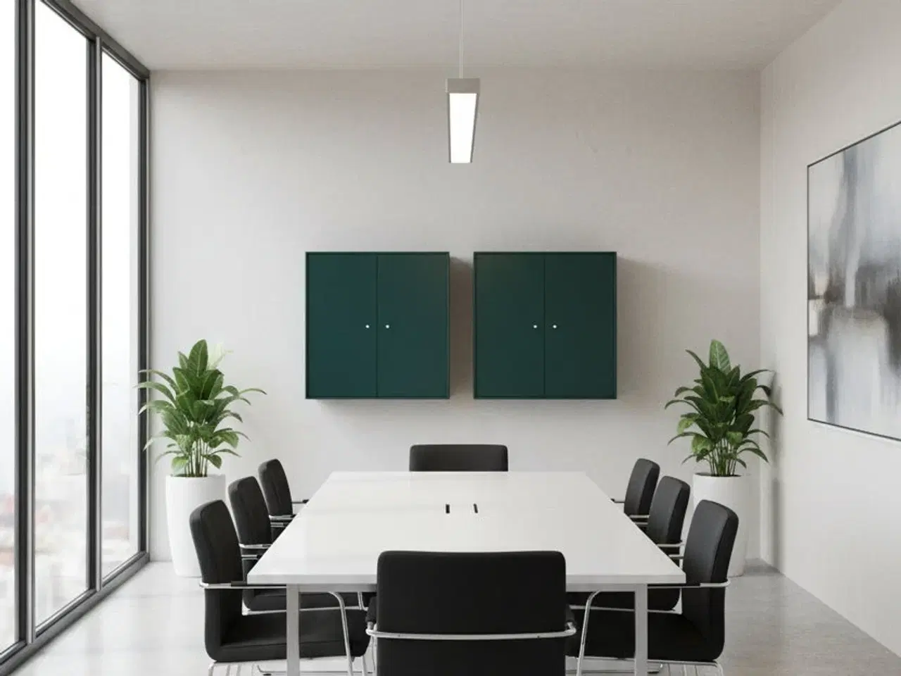 Billede 2 - Montana 1118 Skab – Mørkegrøn 70x70x38 cm