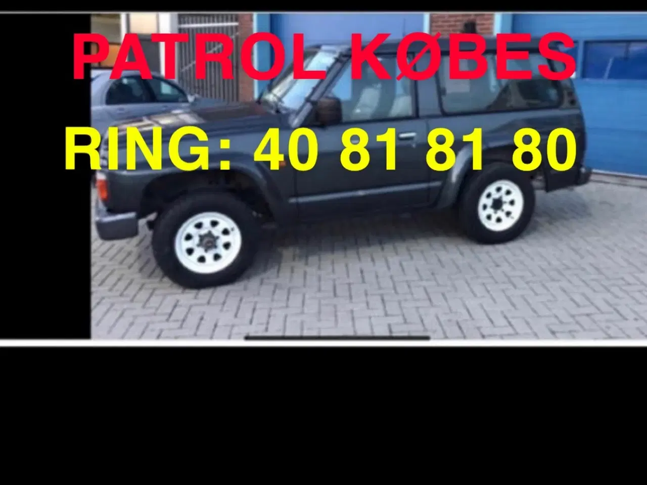 Billede 3 - Nissan Patrol KØBES!