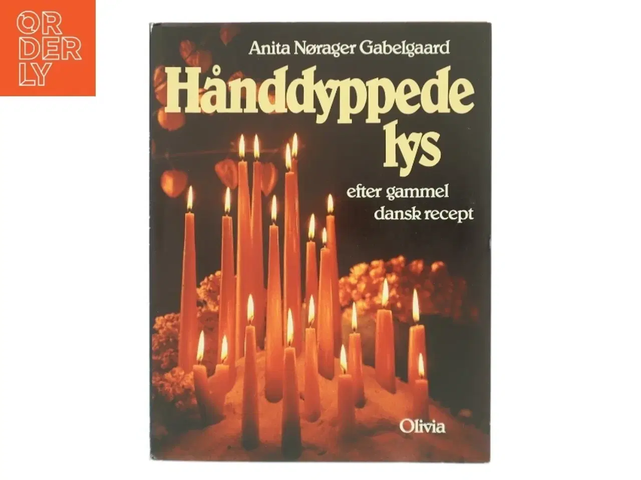 Billede 1 - Hånddypede lys af Anita Nørager Gabelgaard (Bog)