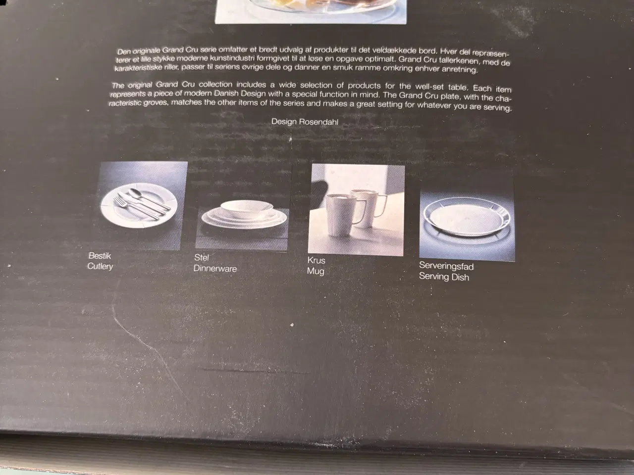 Billede 3 - Rosendahl Grand cru kagetallerken i glas.