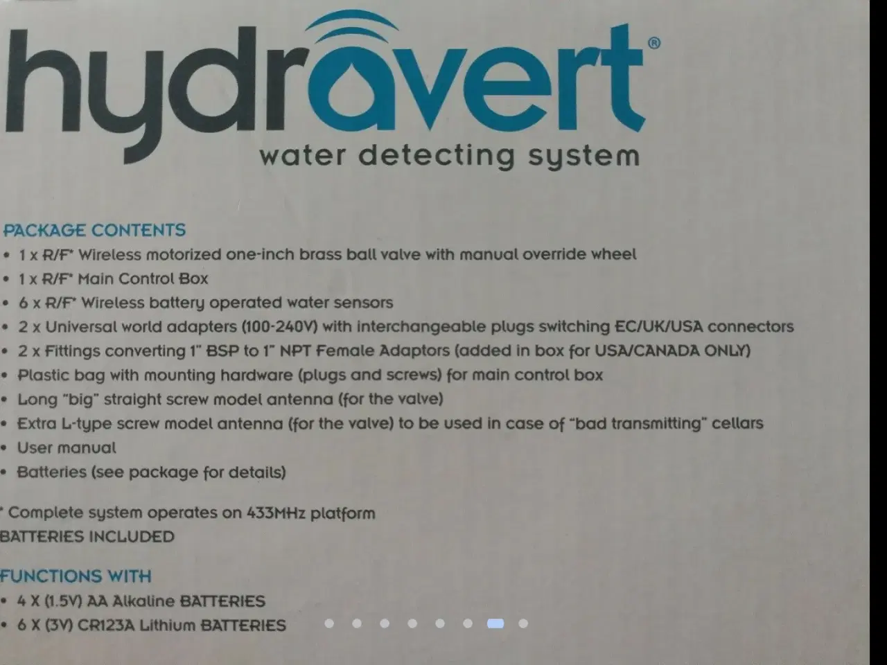 Billede 2 - Water detecting system, Hydravert - Water detectin