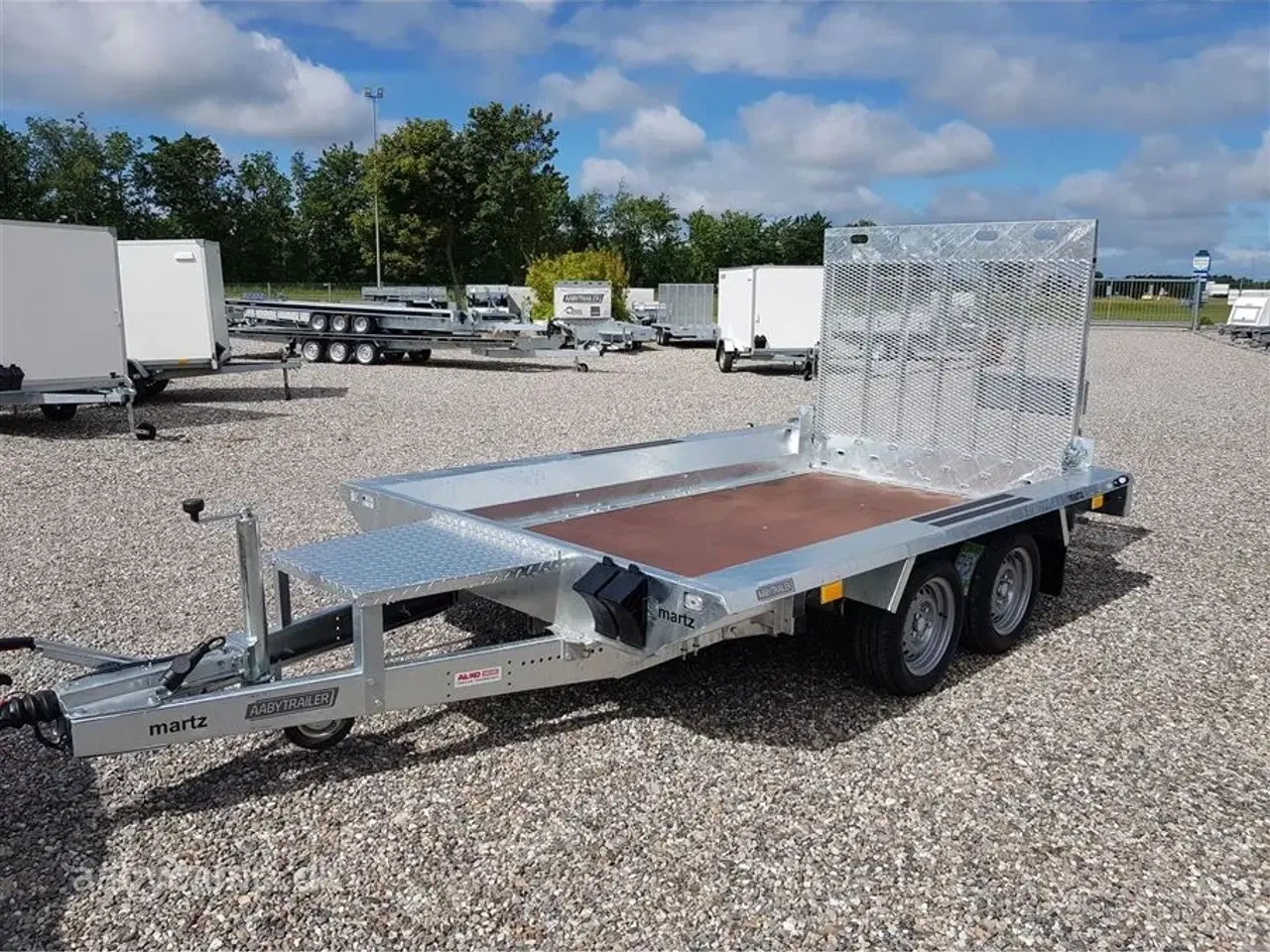 Billede 3 - 0 - Martz Builder 3 3015 2700 kg   Maskintrailer Builder 3 3015 2 akslet 2700 kg