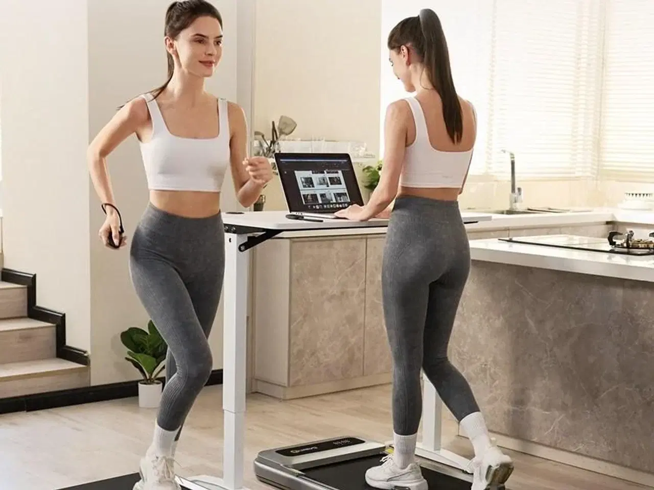 Billede 12 - Løbebånd UREVO Strol U1 walkingpad – elektrisk, 6 km/t