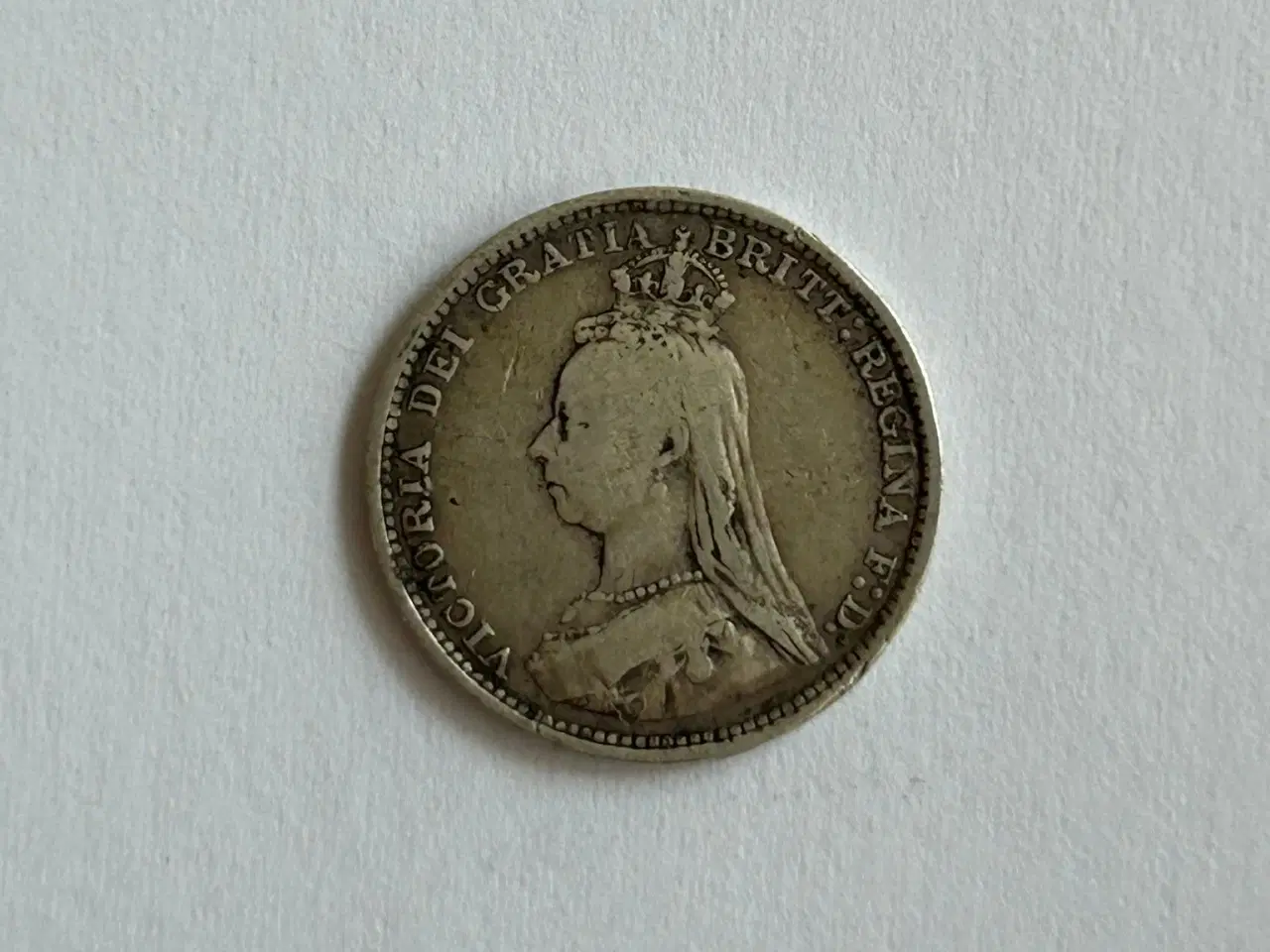Billede 2 - 3 Pence England 1889