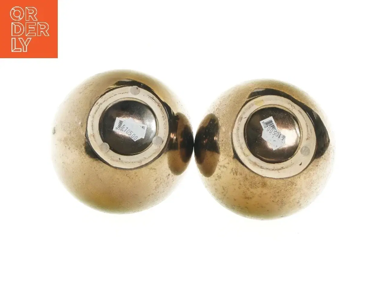 Billede 2 - Vaser i brændt metaldesign (str. Ø 17 cm)