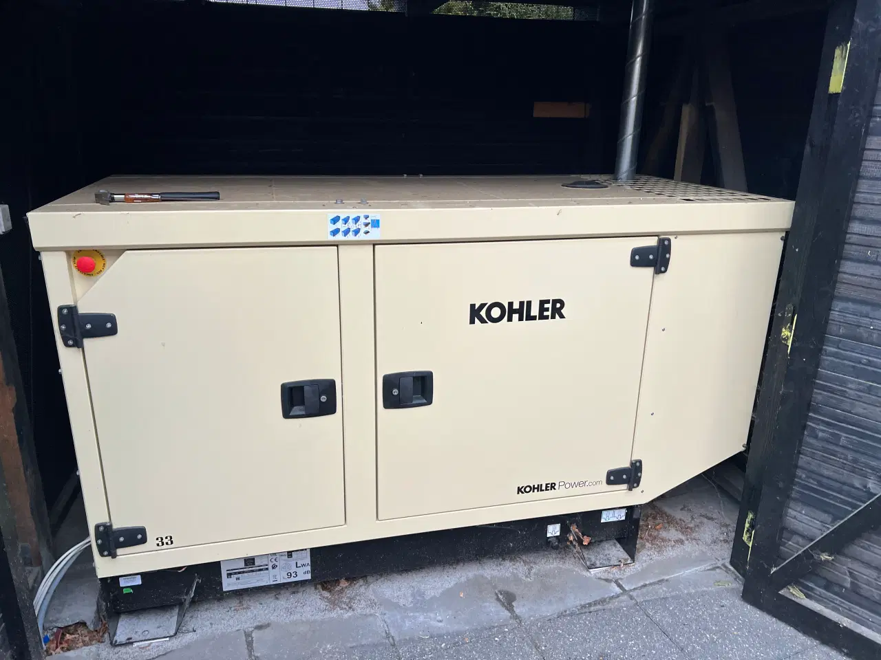 Billede 1 - Ny Kohler generator - aldrig tilsluttet/brugt