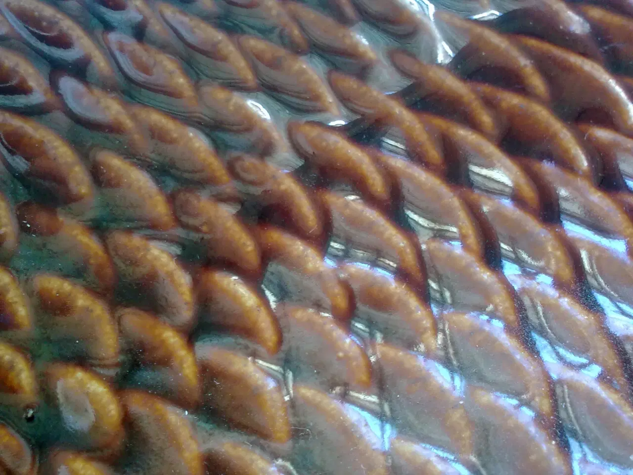 Billede 15 - Fisk skål i blå. Lindberg design Sverige