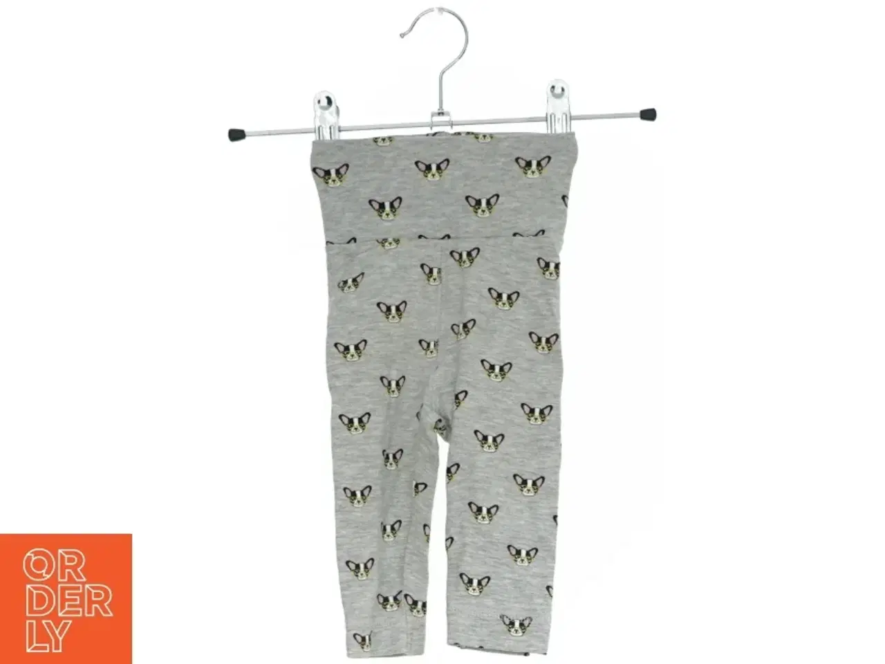 Billede 1 - Baby leggings med kattemønster fra H&M (str. 68)
