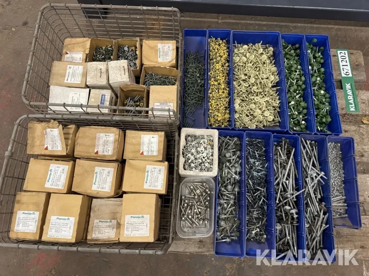 Billede 1 - Diverse skruer til stålplader LOT