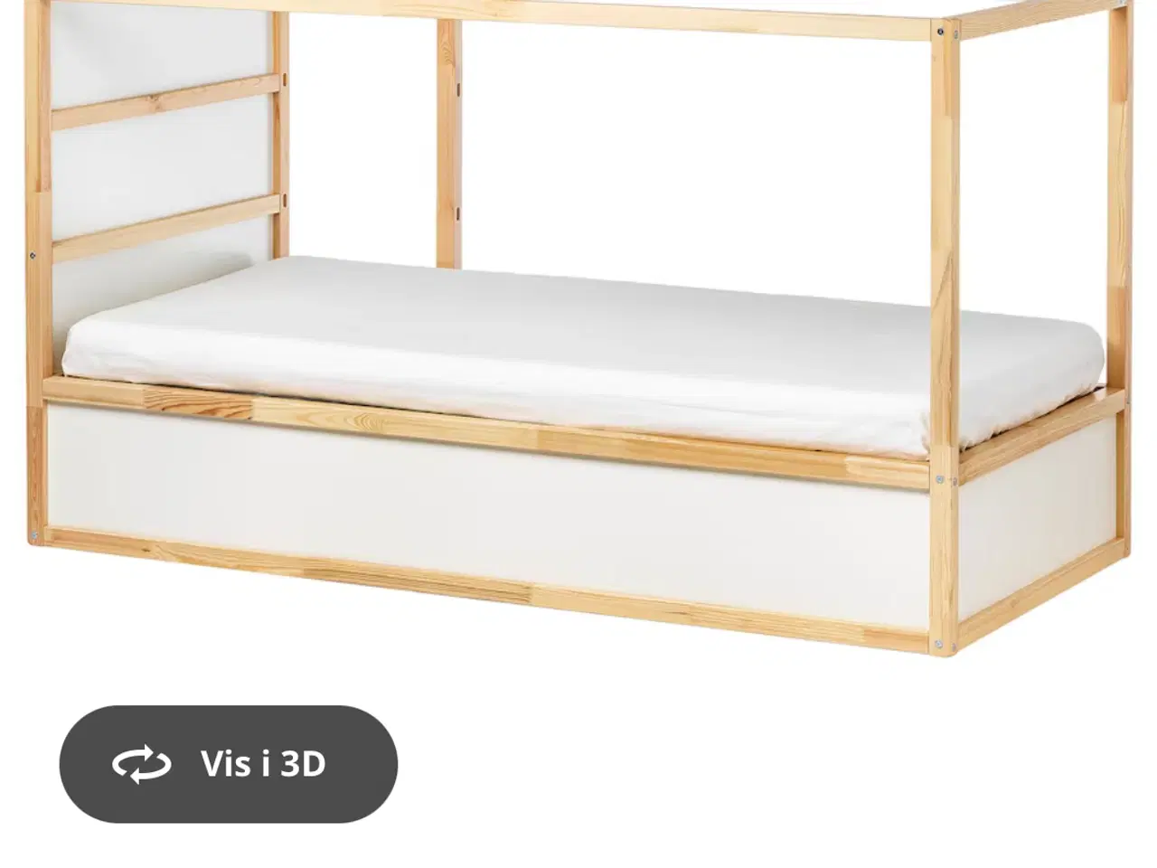 Billede 8 - Ikea Kura halvhøj børneseng.