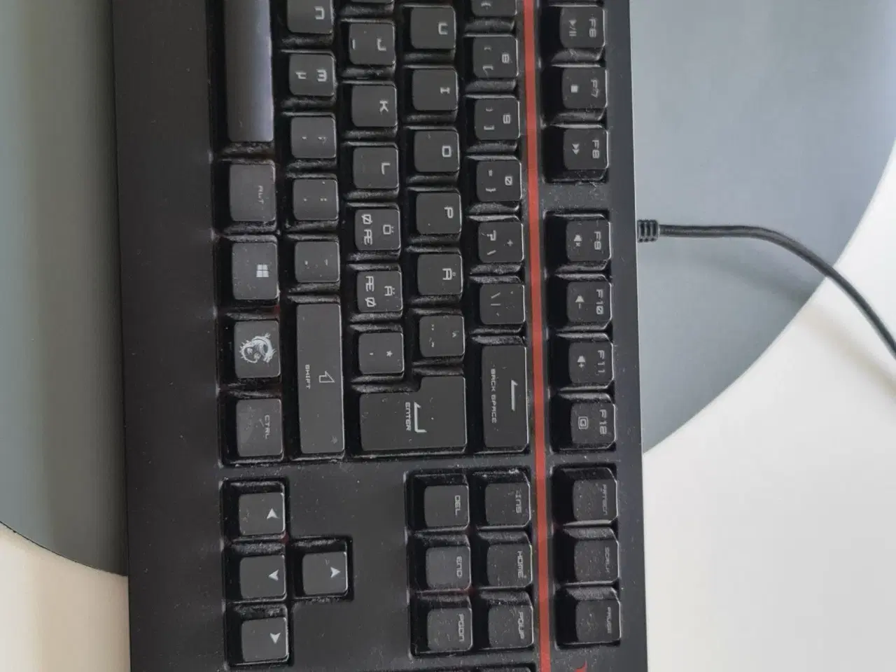 Billede 1 - Tastatur msi k80 mekanisk