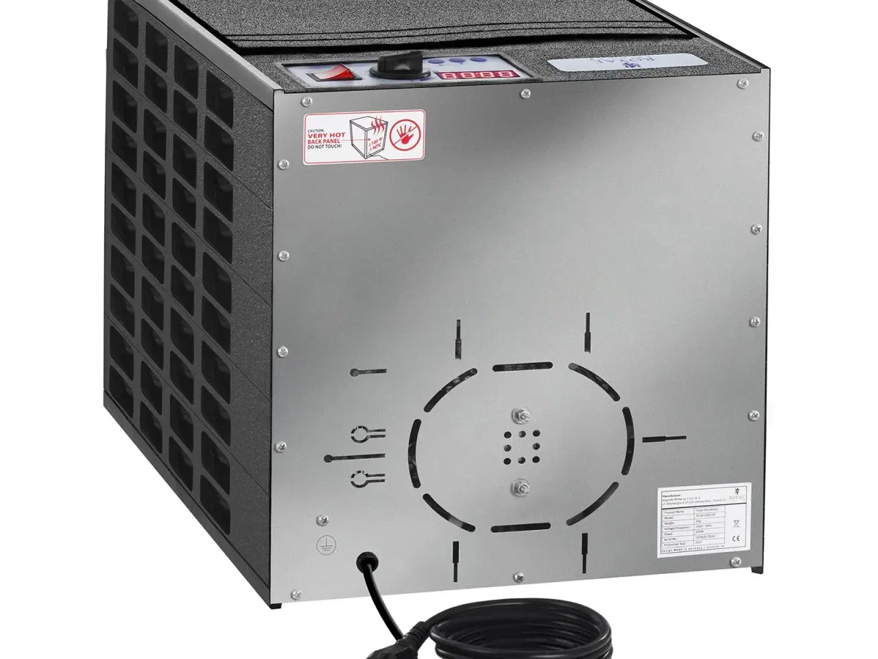 Billede 8 - Dehydrator – 630 W – 10 hylder