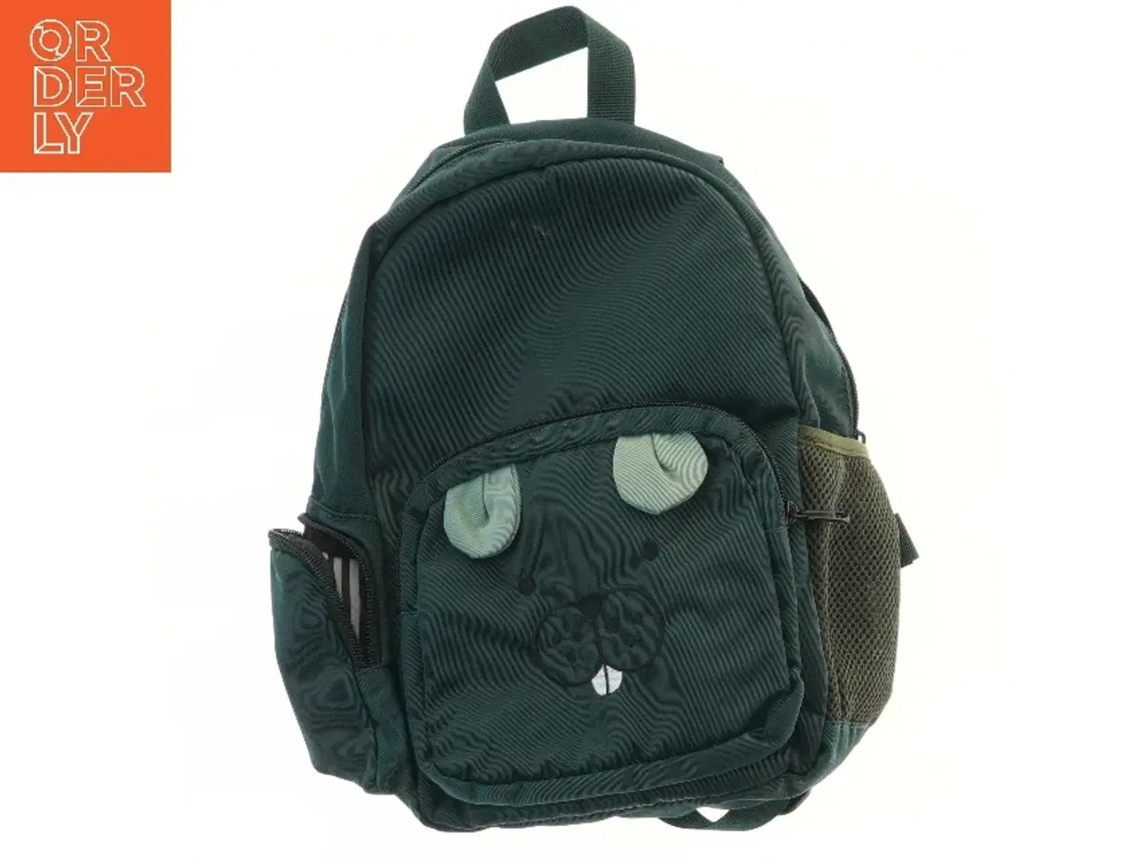 Billede 1 - Grøn børne rygsæk (str. 35x30 cm)