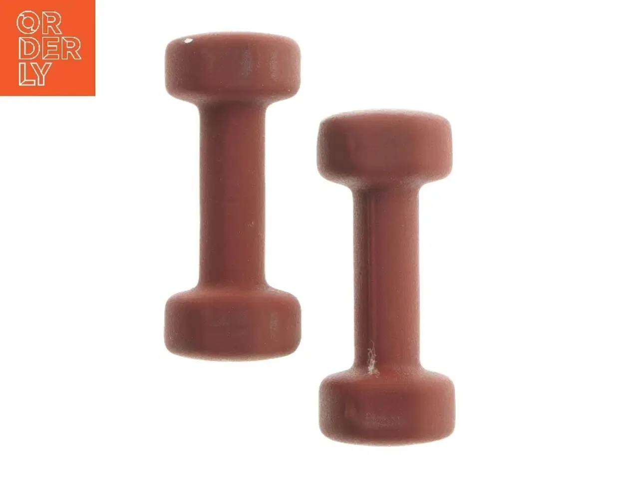 Billede 1 - Røde håndvægte 1,5 kg (str. 15,5 cm)