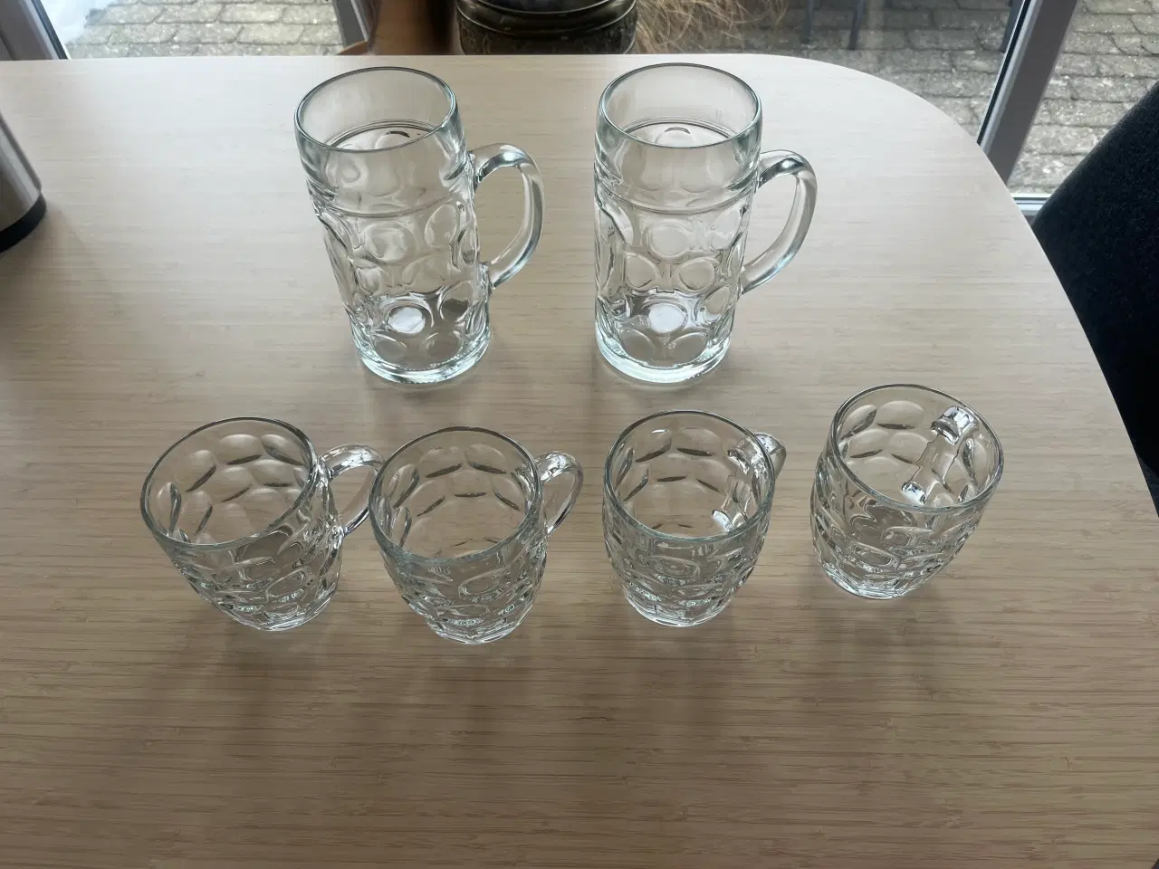 Billede 1 - 6 store ølkrus 