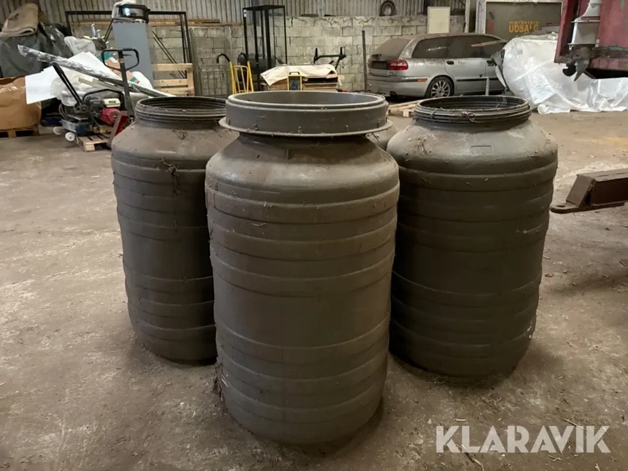 Billede 2 - Fodertønder Pit Plastics - 4 styk