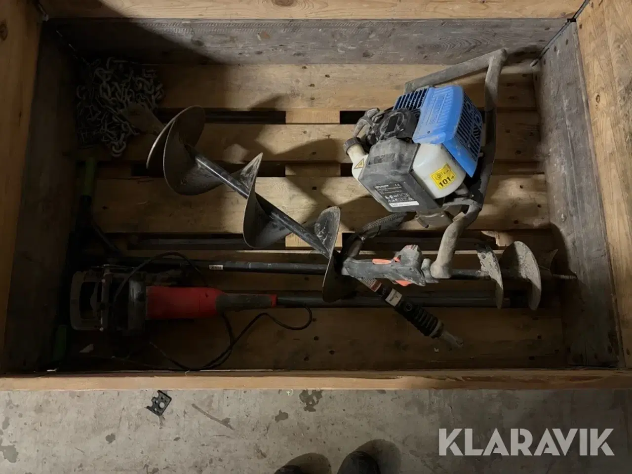 Billede 2 - Blandet lot med et Pæle bor Biltema Art.17-417