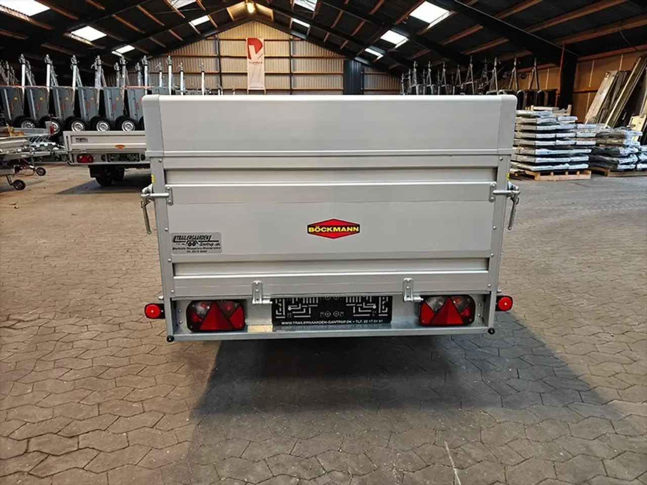 Billede 3 - Böckmann TL-AL 2513/135 DB - Ladtrailer med Hardtop