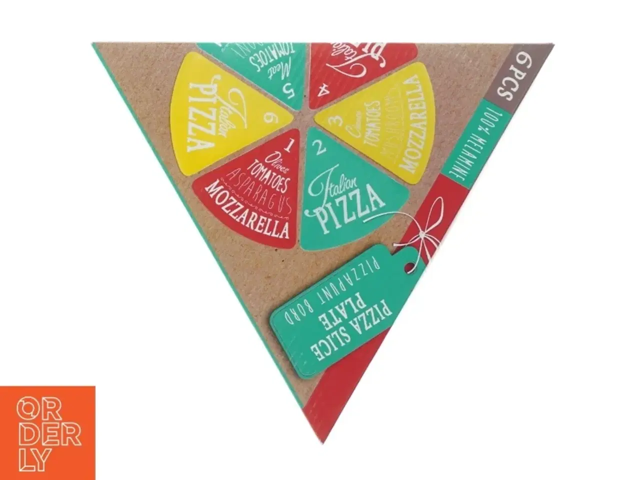 Billede 1 - nye Pizza slice plate (str. 23 x 22cm)