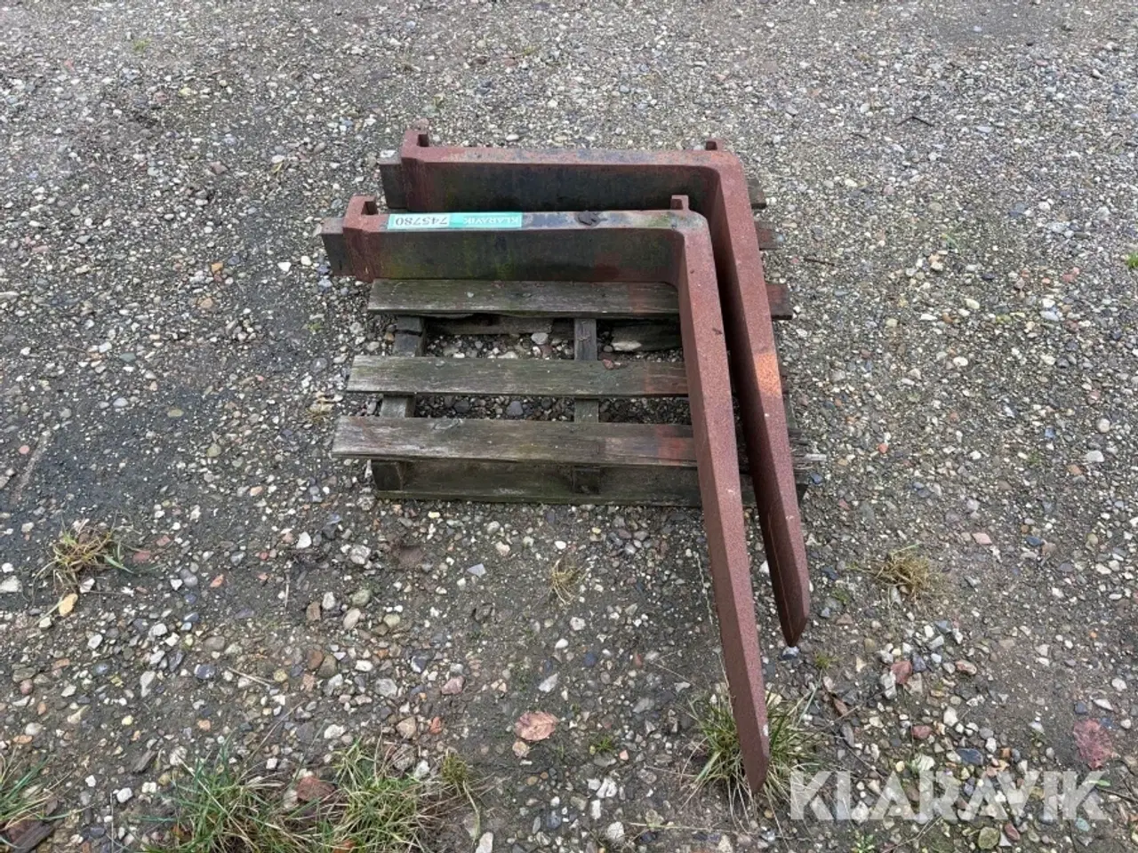 Billede 4 - Pallegafler - 2 styk