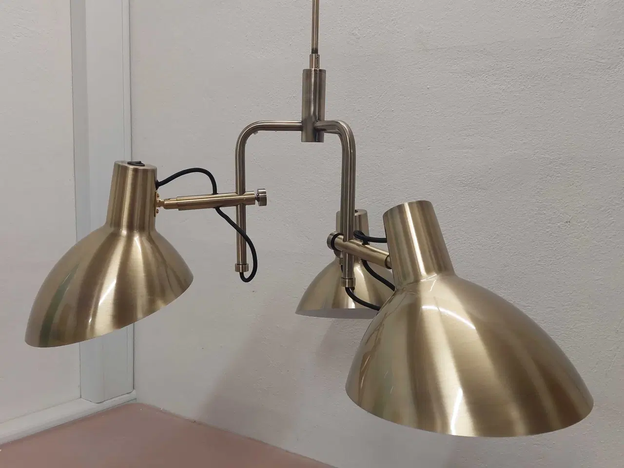 Billede 1 - Loftlampe, metropole, messing. Ubrugt 