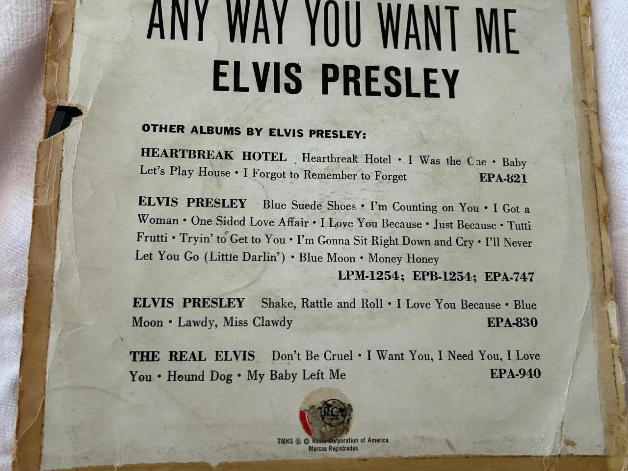 Billede 2 - Elvis single