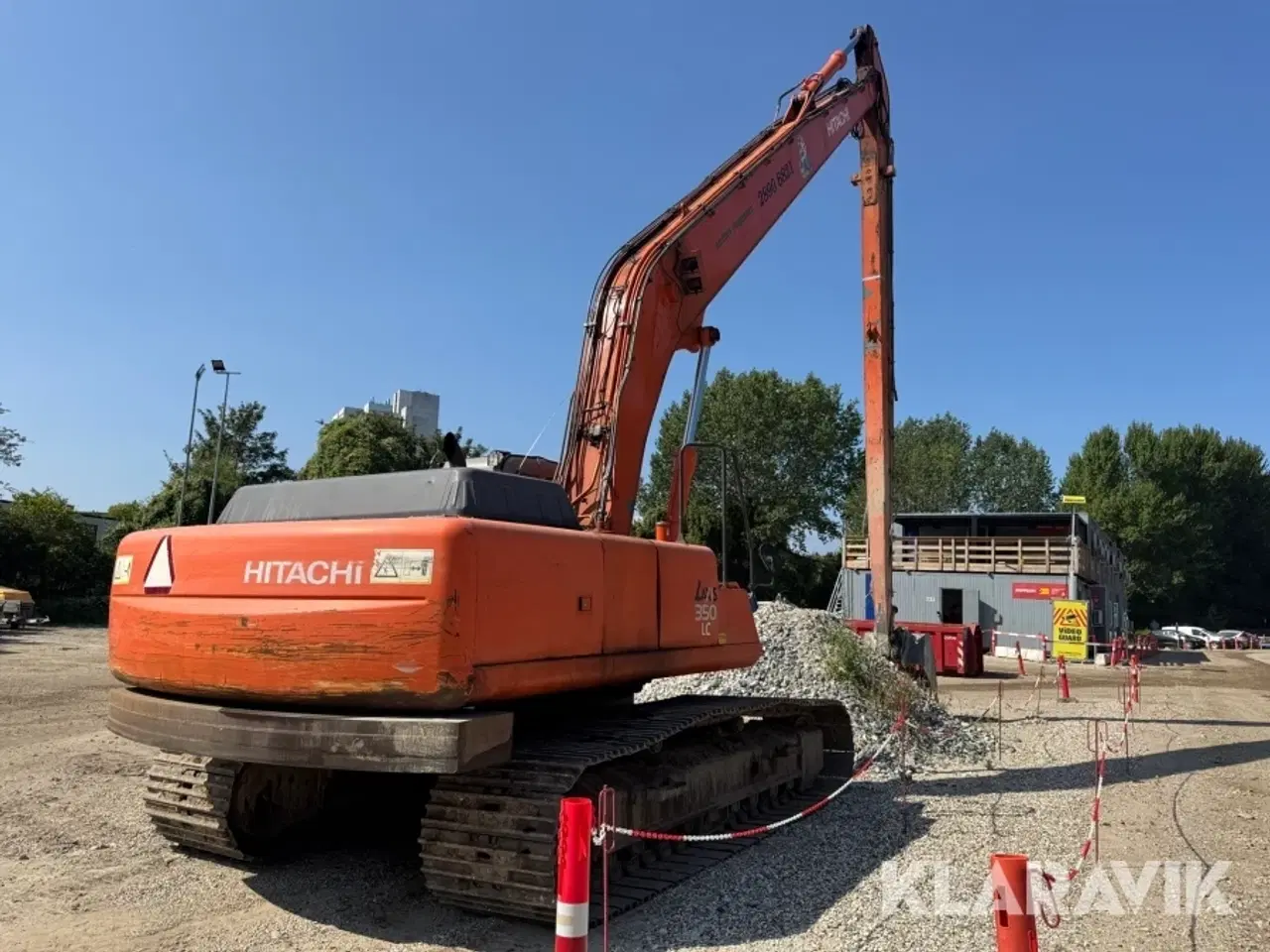 Billede 5 - Langarmet Gravemaskine Hitachi ZX350 - 25 meter arm