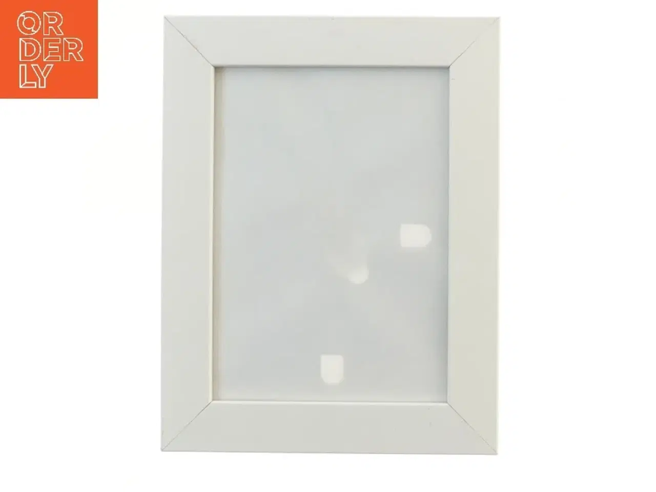 Billede 1 - Hvid billedramme (str. 17x21,5 cm)